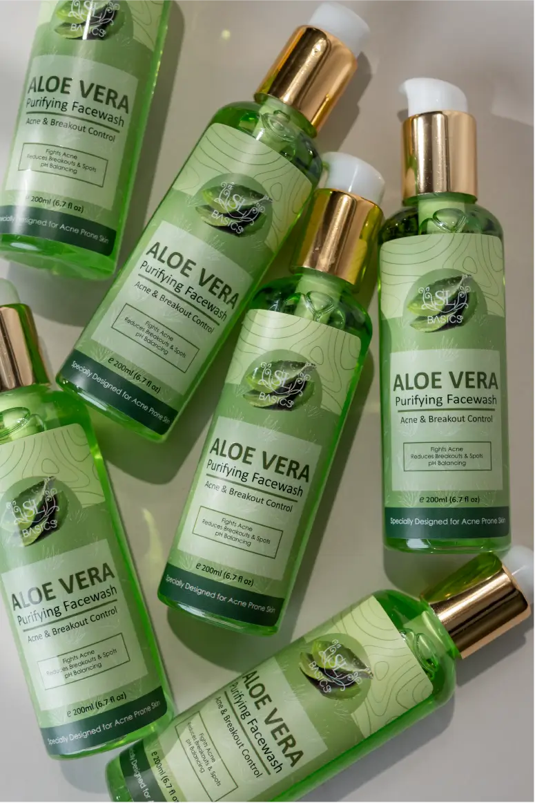 Best Aloe Vera Facewash | SL Basics