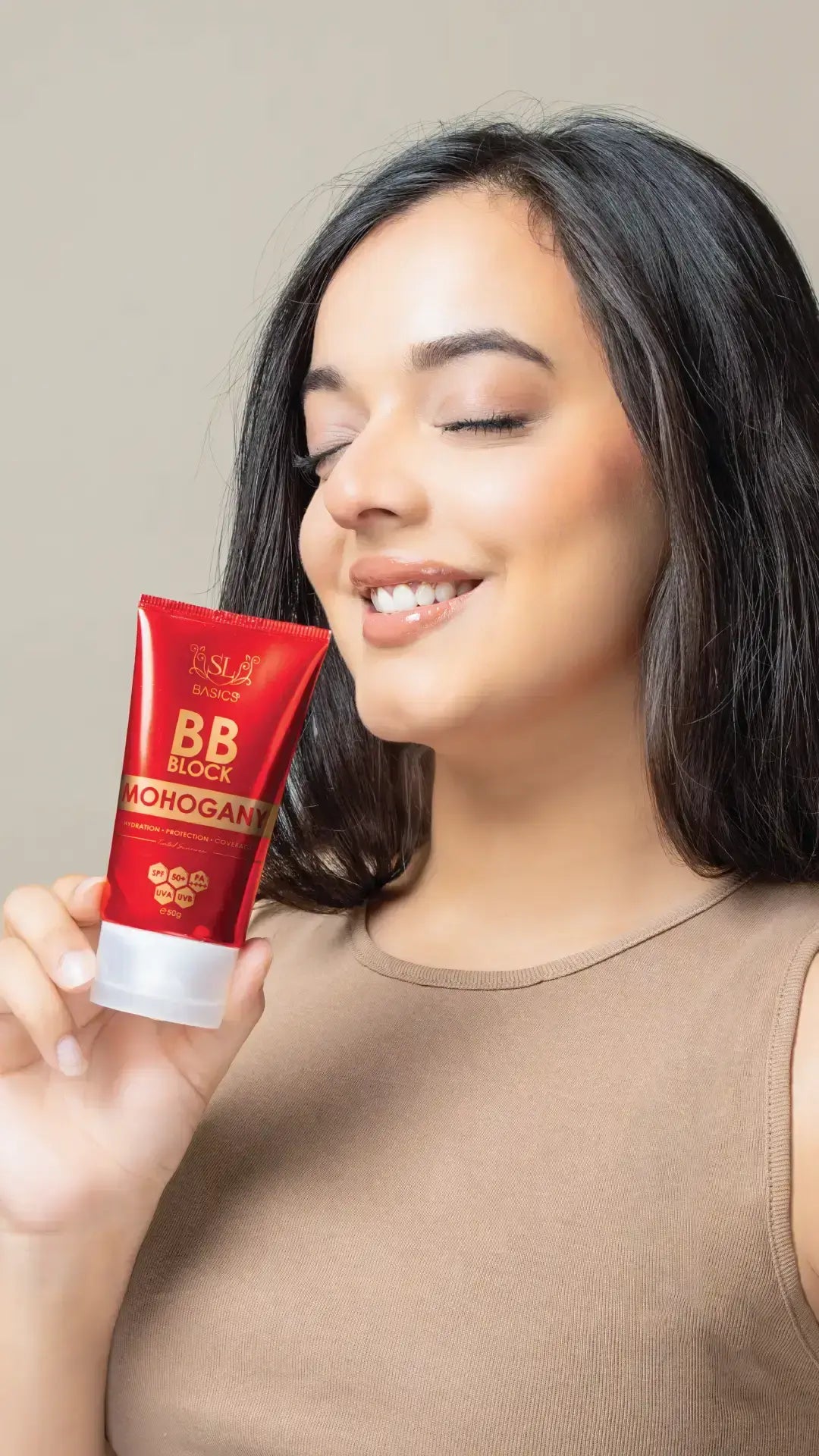 BB Block Mohogany | Best Tinted Sunscreen